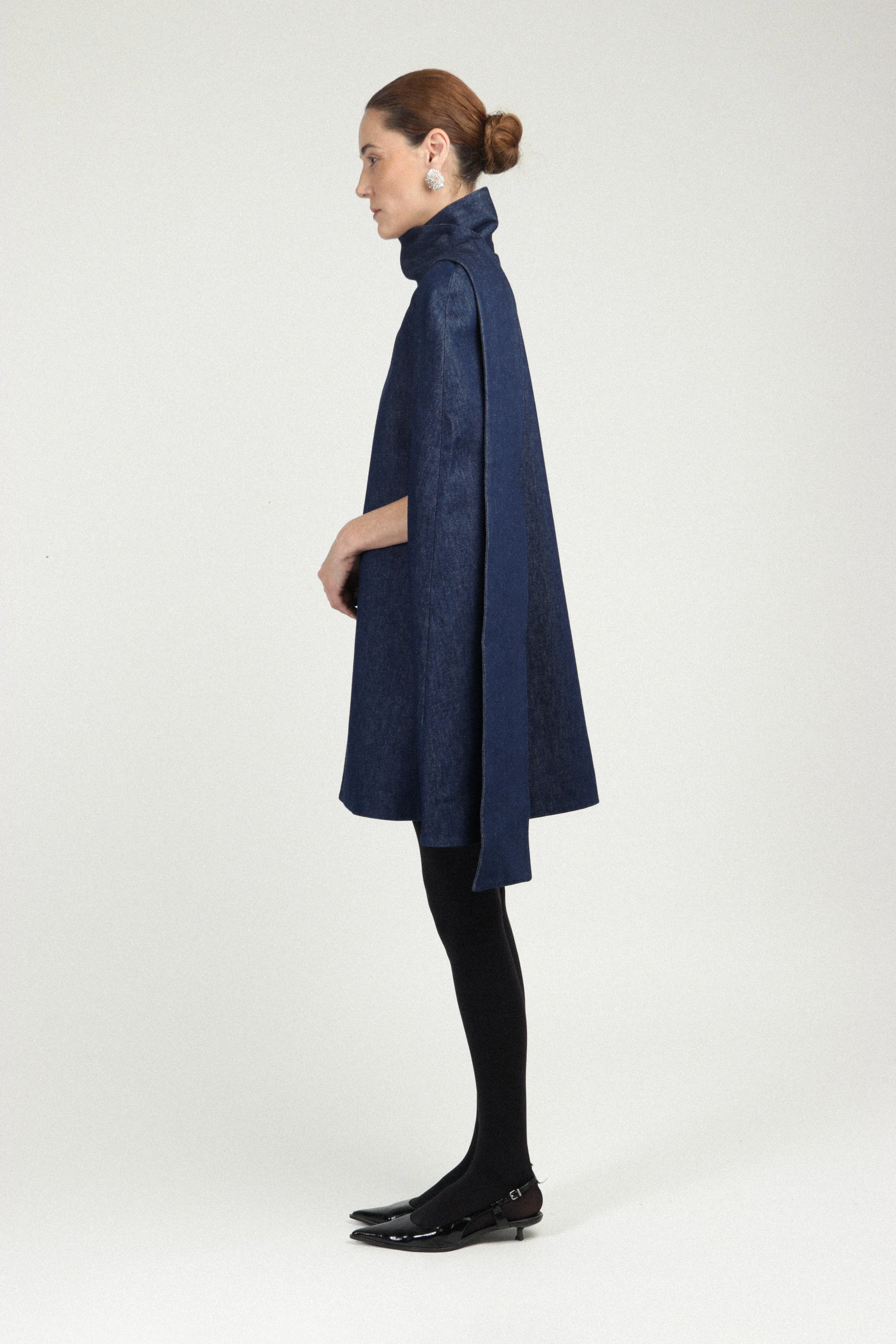 Denim Cape
