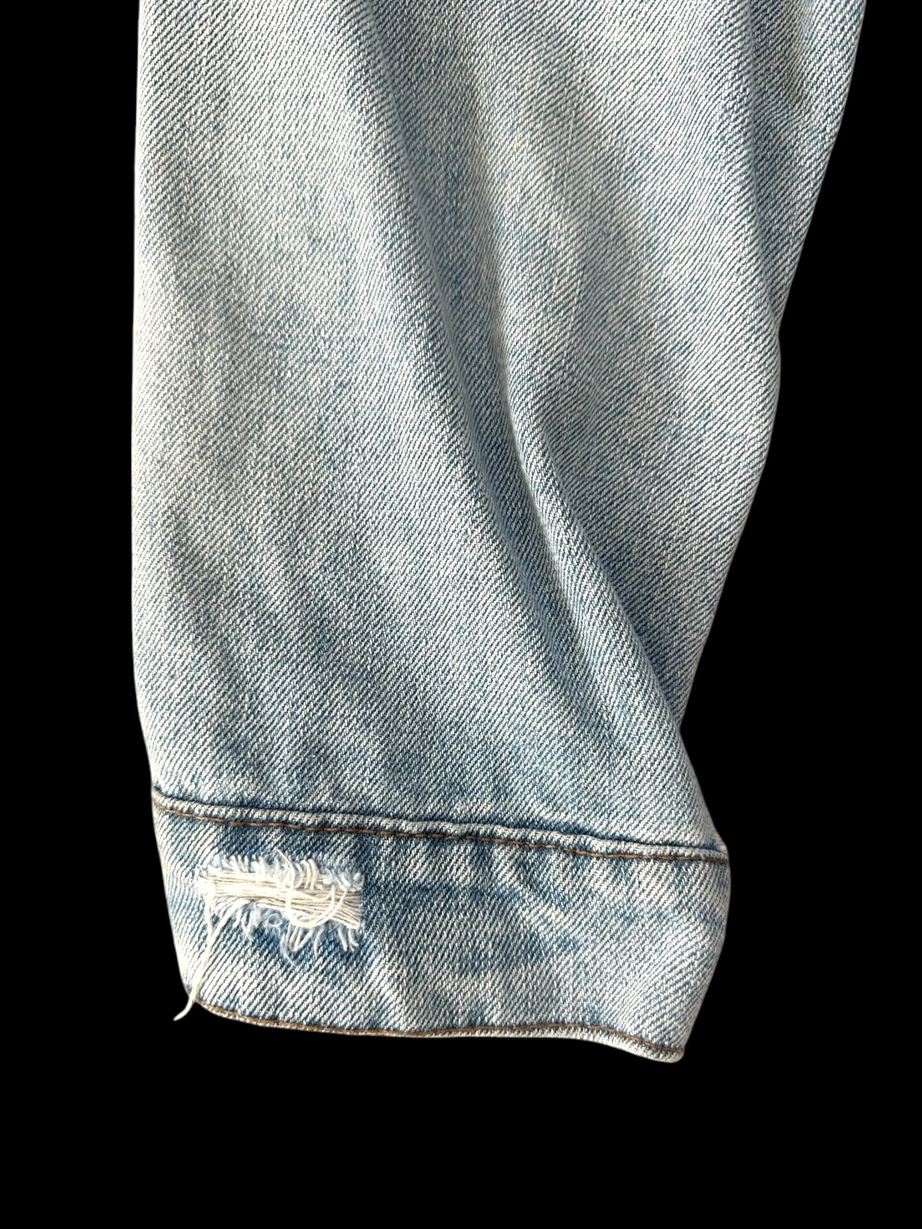 Distressed Denim Jacket