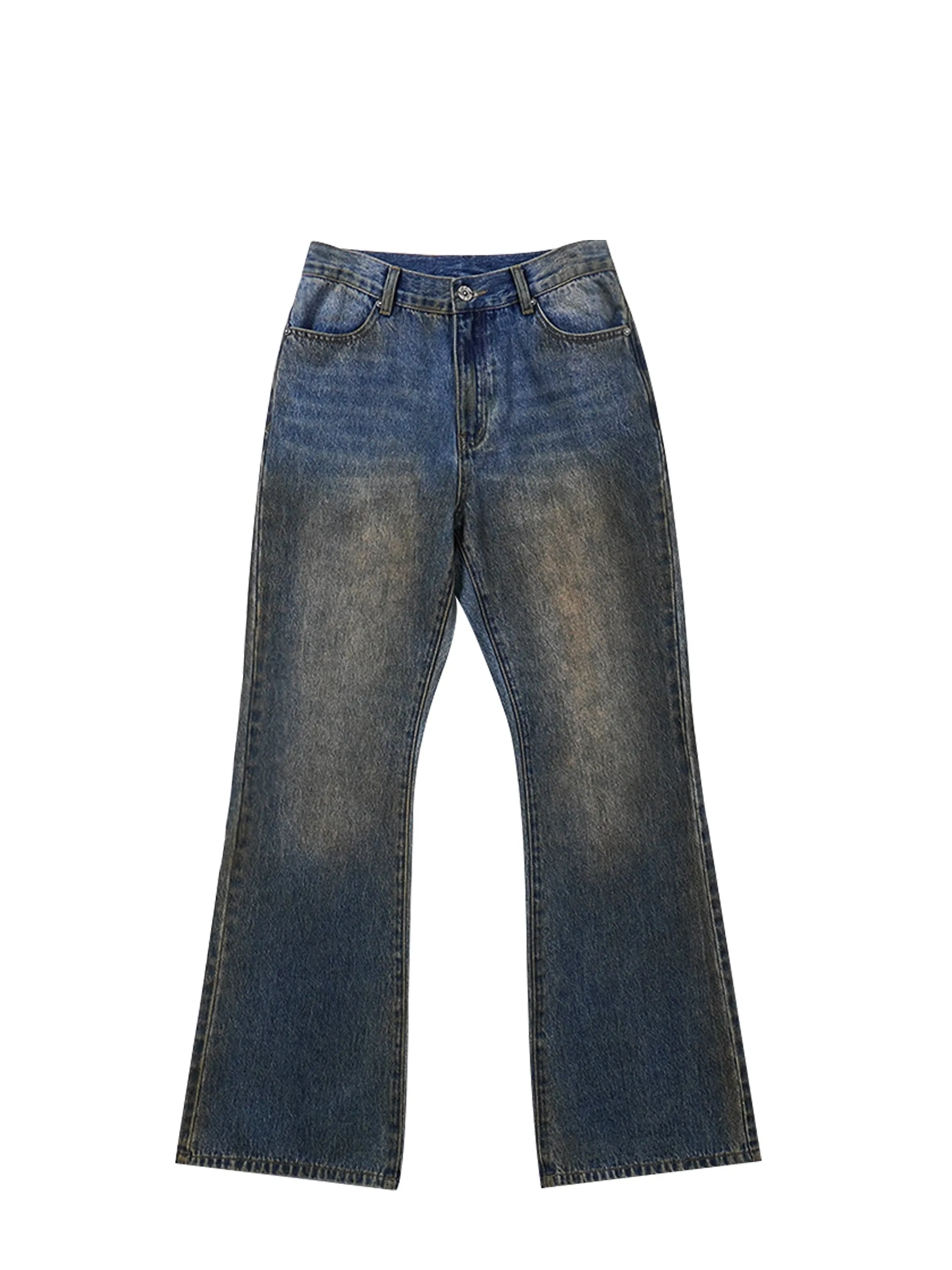 Distressed Denim Jeans