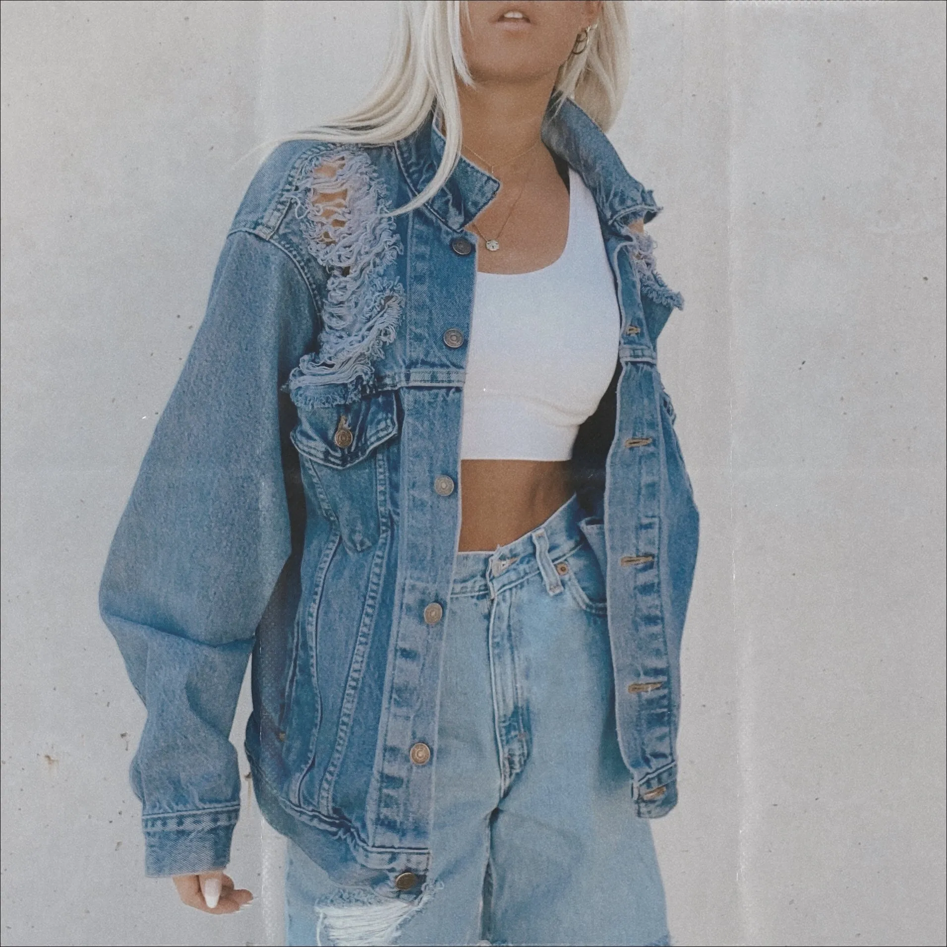 Distressed Levi’s Jacket