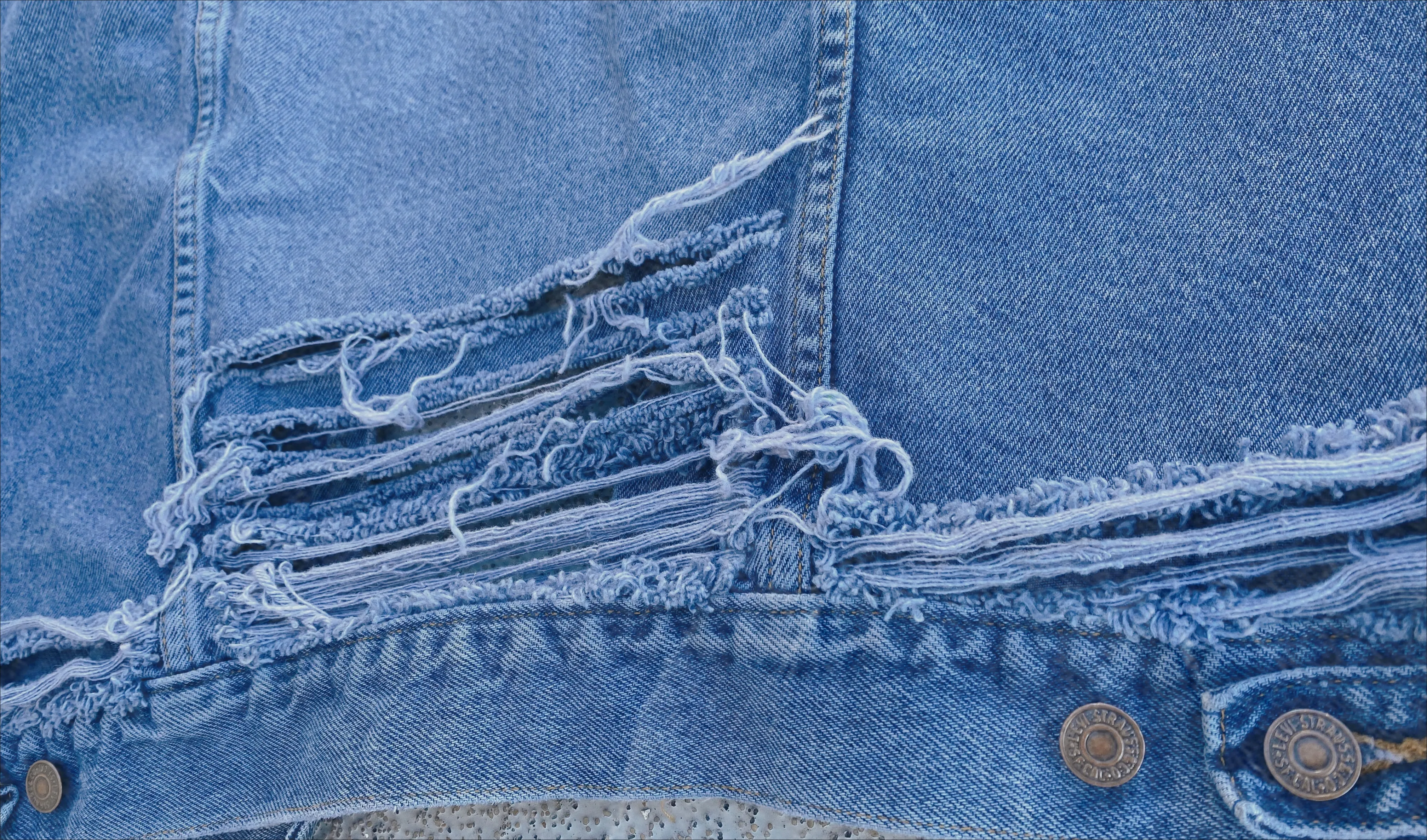 Distressed Levi’s Jacket