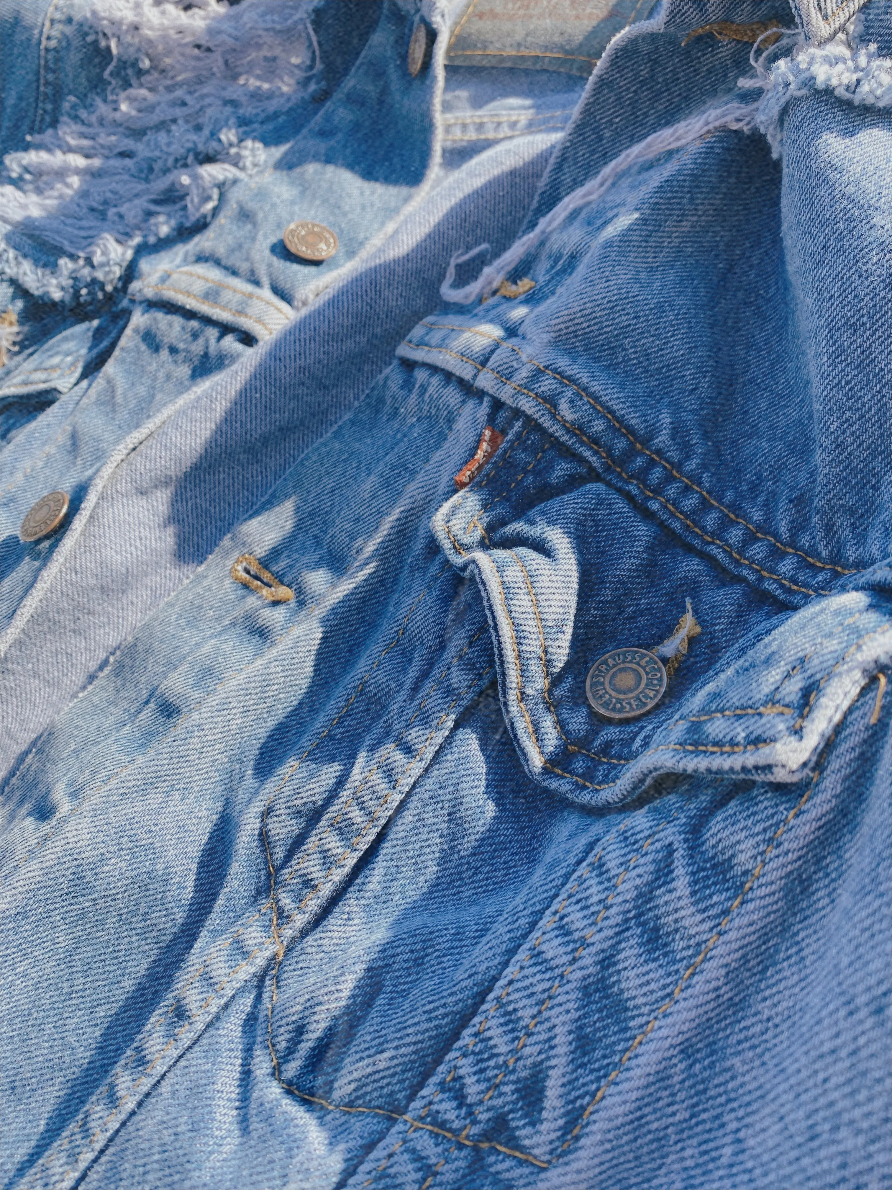 Distressed Levi’s Jacket
