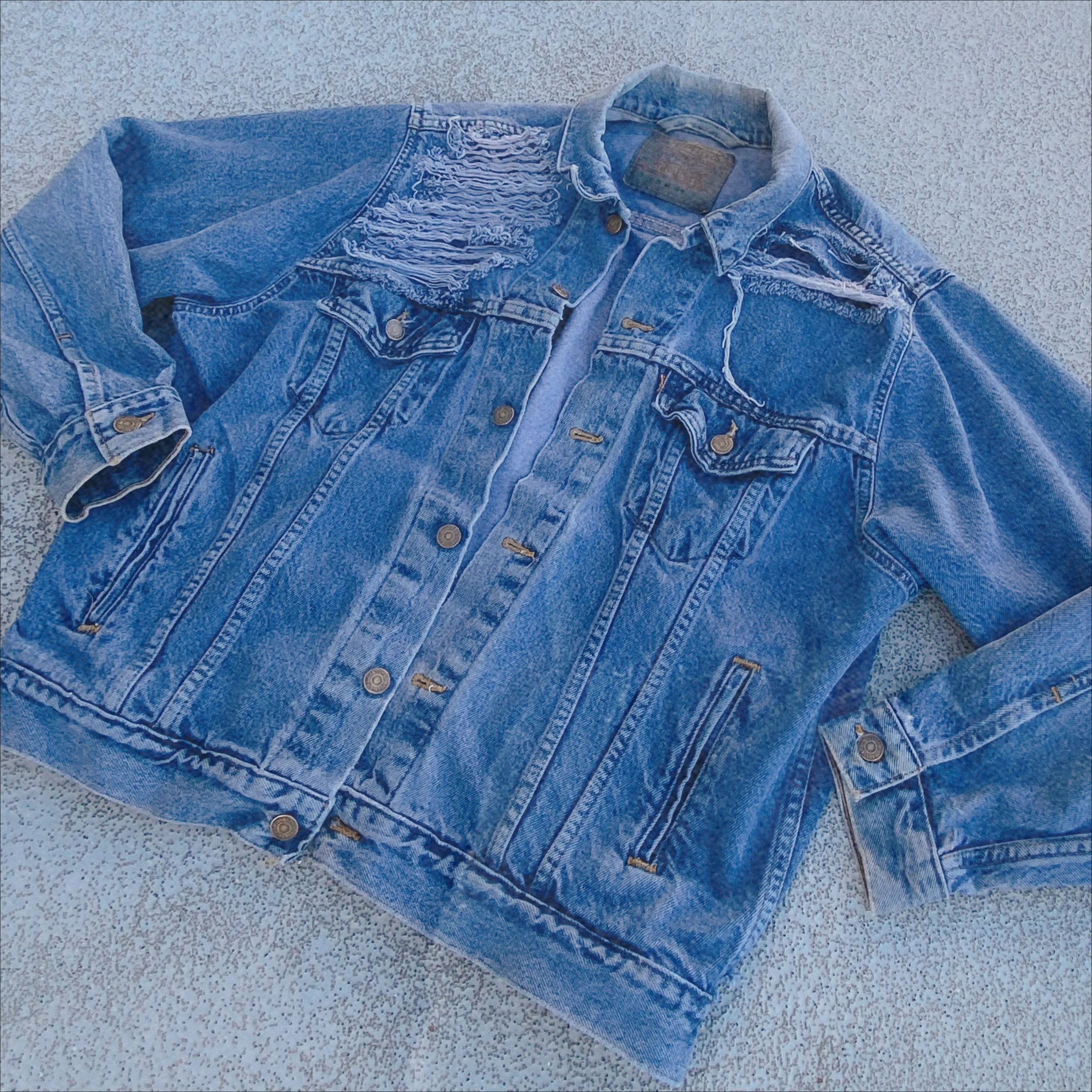 Distressed Levi’s Jacket