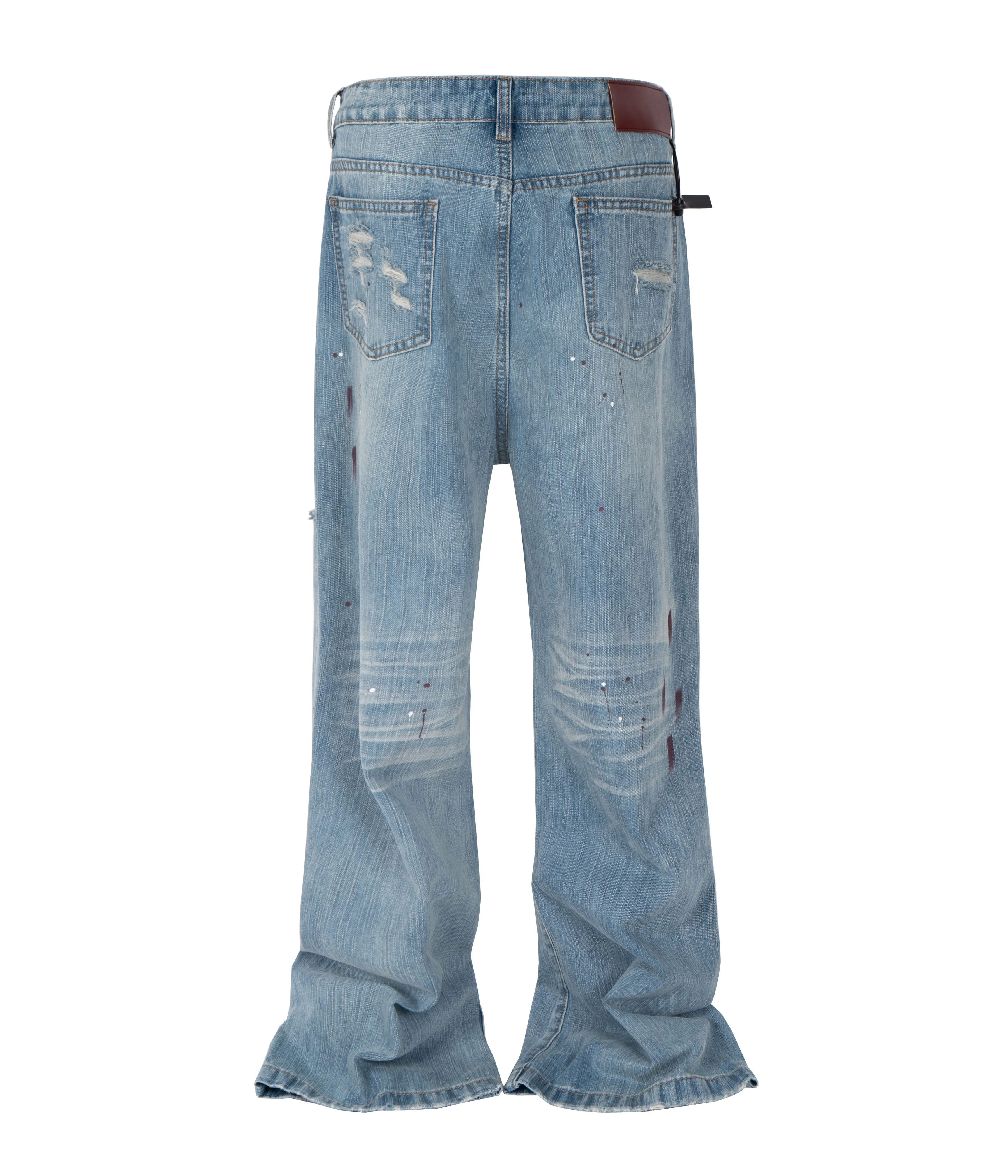 DISTRESSED PAINTERS DENIM