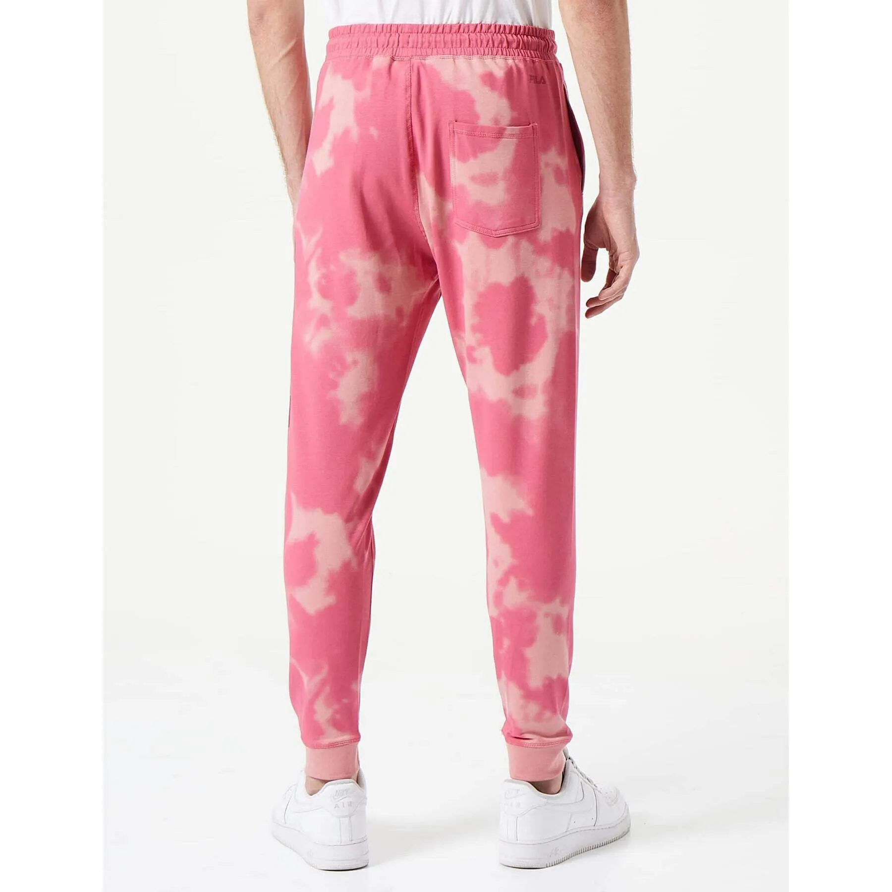 Dámske tepláky Fila BERNRIED AOP sweat pants ružový vzor