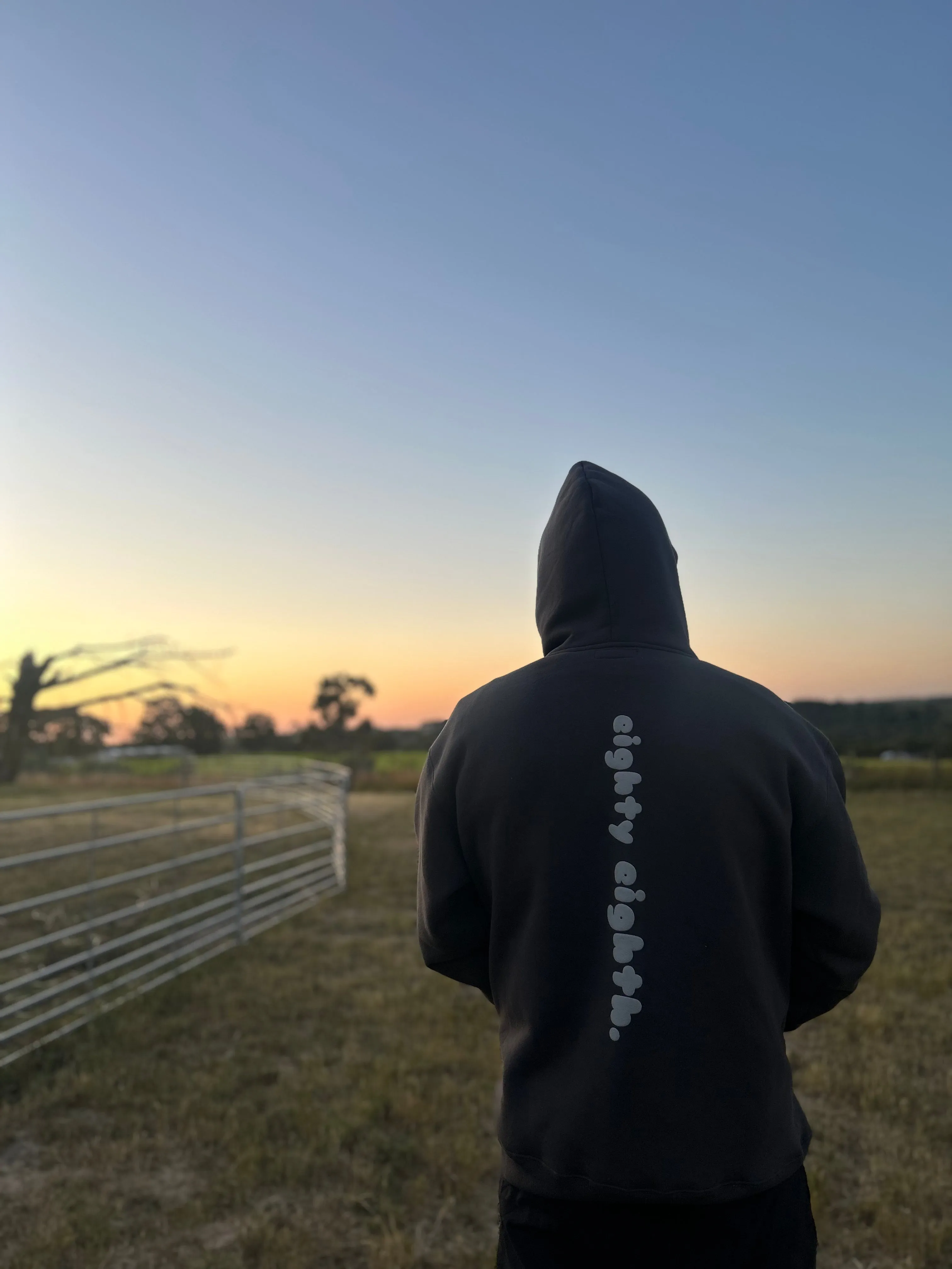 'DOUBLE GREY' Oversized Hood