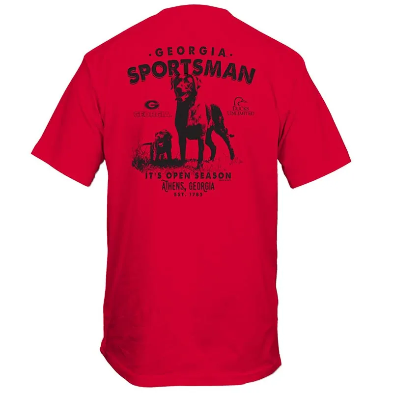 Ducks Unlimited UGA Open Season Lab Short Sleeve T-Shirt