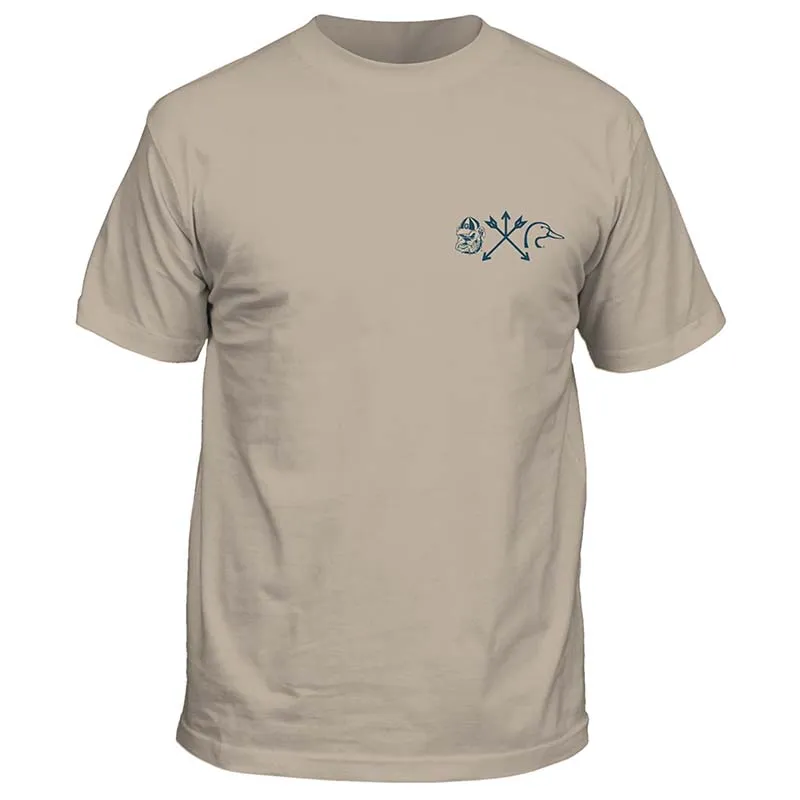 Ducks Unlimited UGA Painterly Scene Short Sleeve T-Shirt