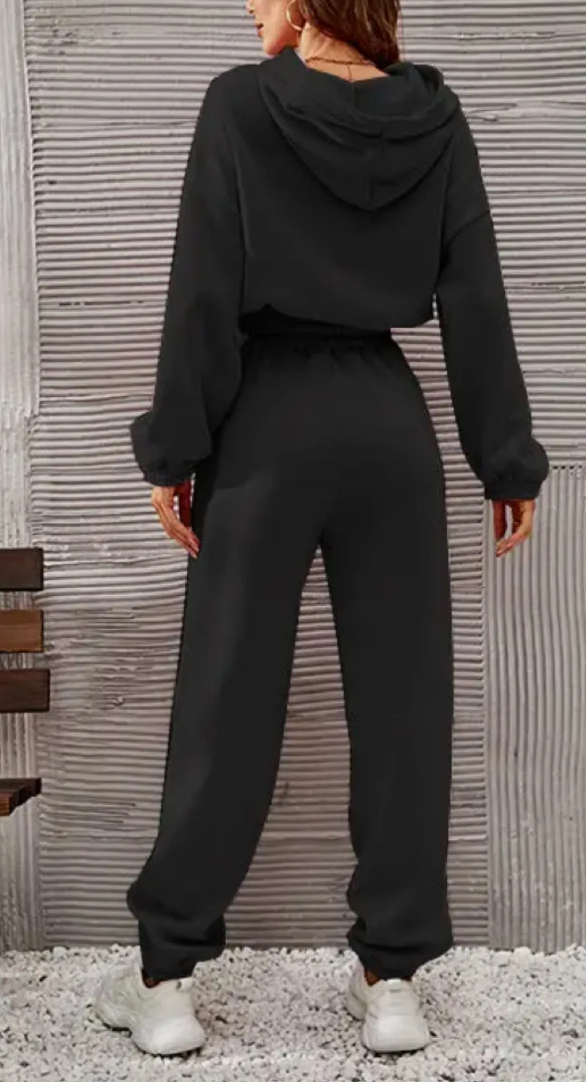 Elastic Waist Jogging Sweat Pants