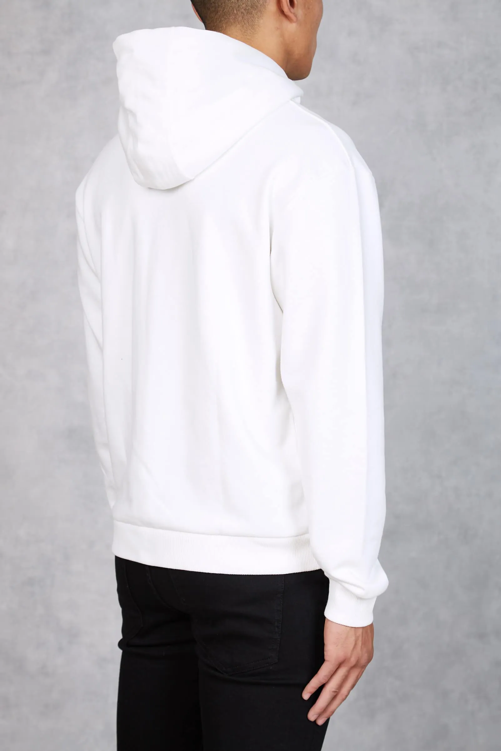 Elevate Print Hoodie - White