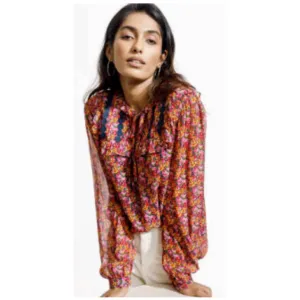 Emily Lovelock - Daisy Blouse Multi | T1026