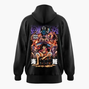 Emperor Luffy vs Kaidou One Piece Oversized Hoodie