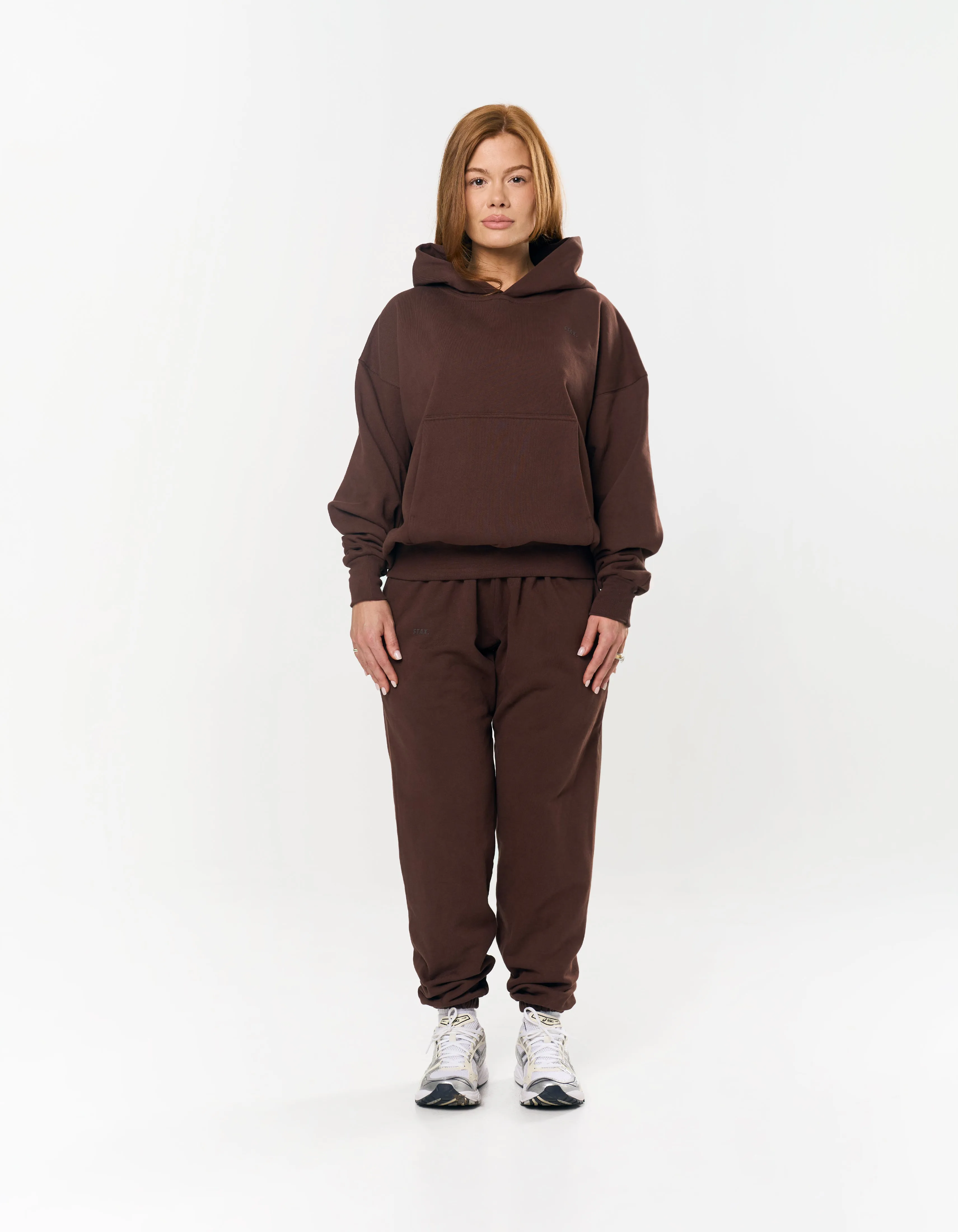 Essential Cuffed Jogger - Chocolate
