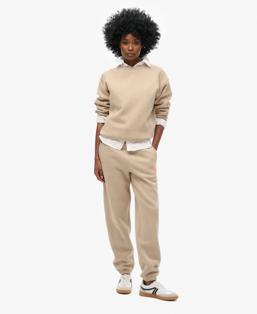 Essential Logo Cuff Jogger | Cobblestone Grey