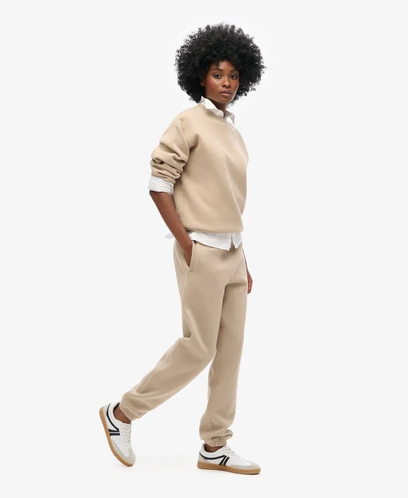 Essential Logo Cuff Jogger | Cobblestone Grey
