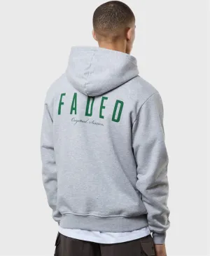 Faded Original Sessions Hoodie Grey Melange