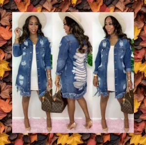 Fall into Denim Jacket
