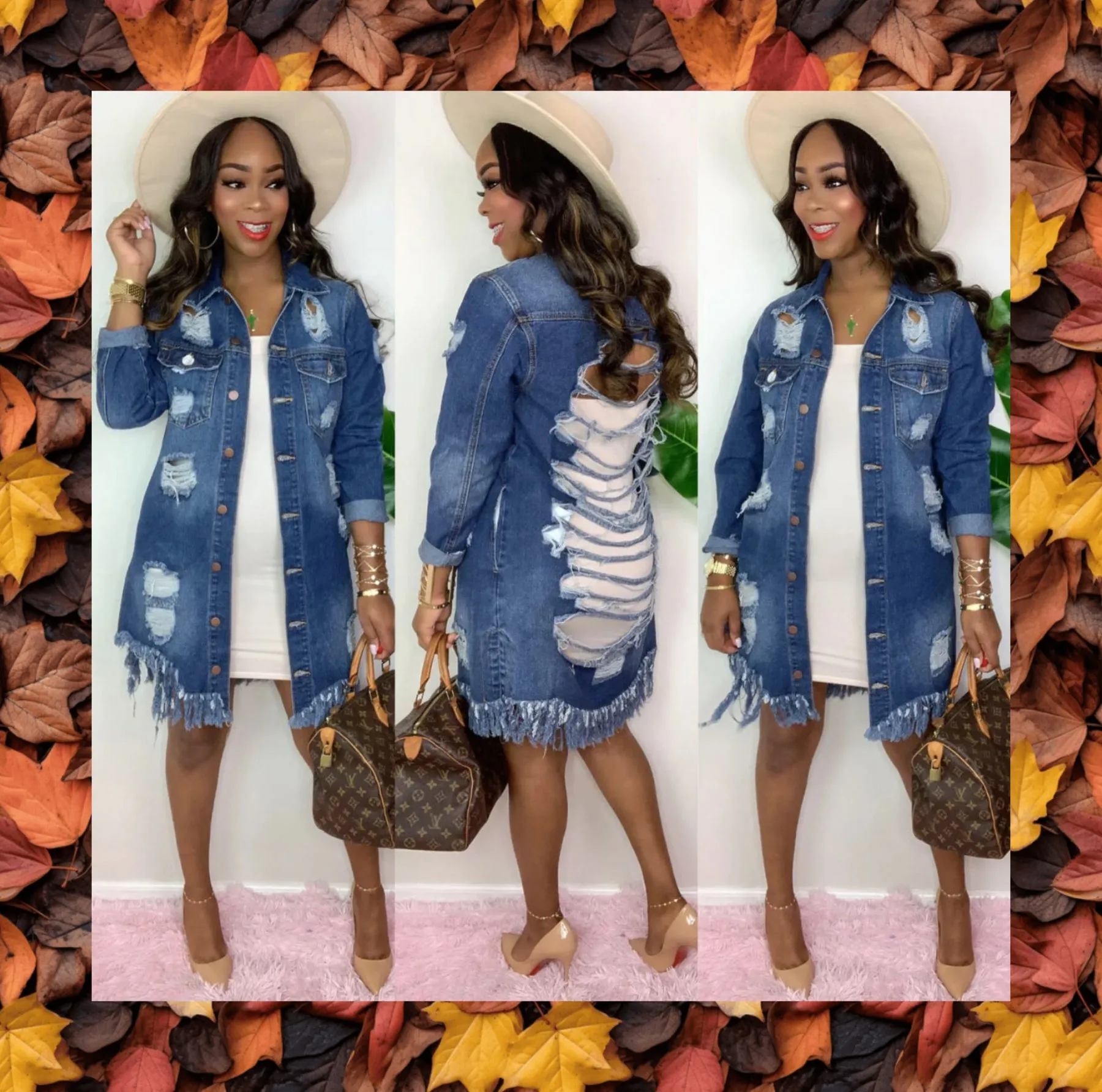 Fall into Denim Jacket