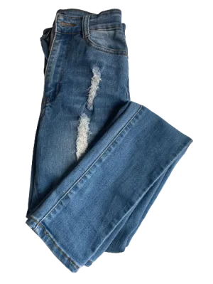 Fashion Nova Distressed Skinny Jeans