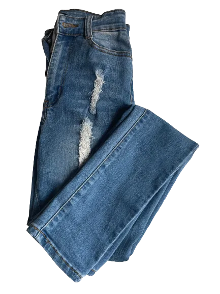 Fashion Nova Distressed Skinny Jeans