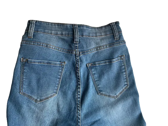 Fashion Nova Distressed Skinny Jeans