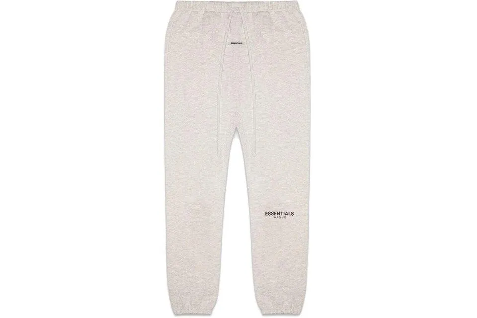 Fear of God Essentials Sweat Pants Heather Grey Oatmeal
