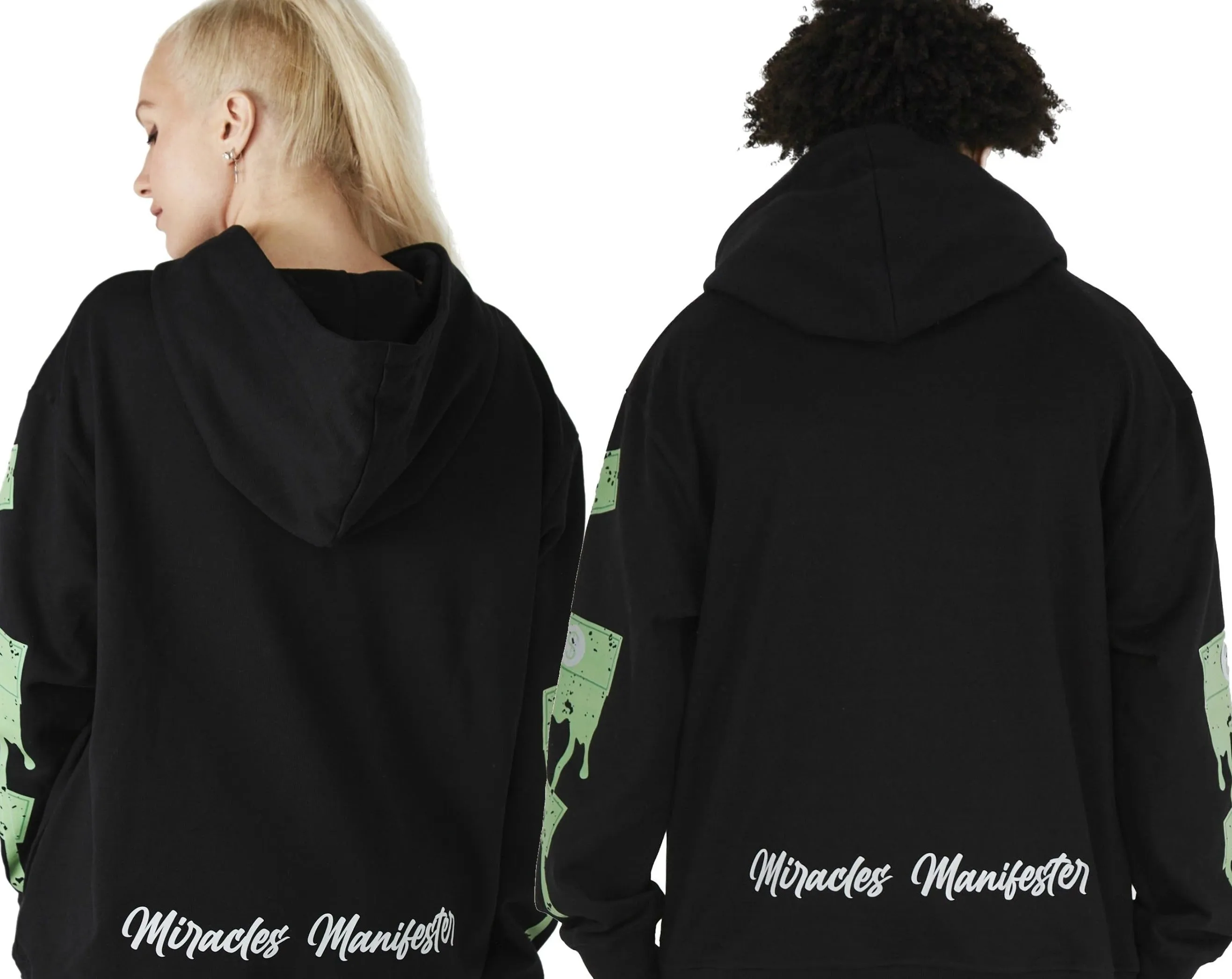 Fiesta Bull Reflective Affirmation Hoodie - Black