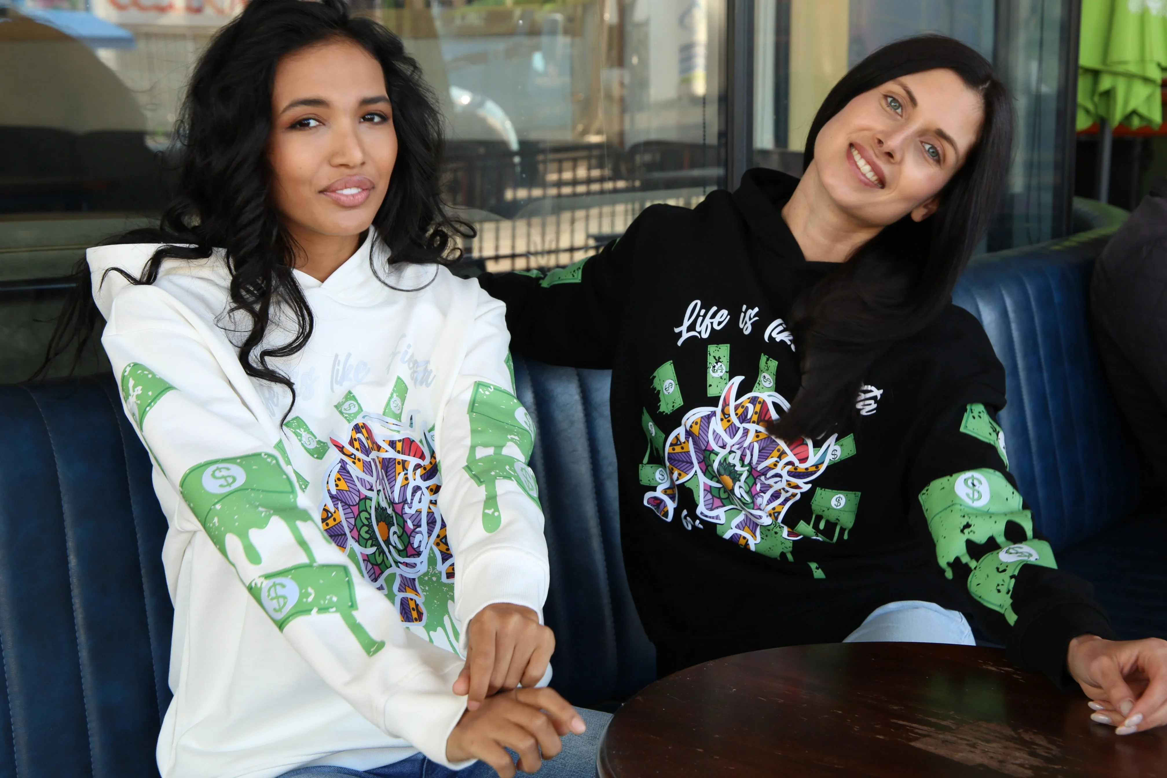 Fiesta Bull Reflective Affirmation Hoodie - Black