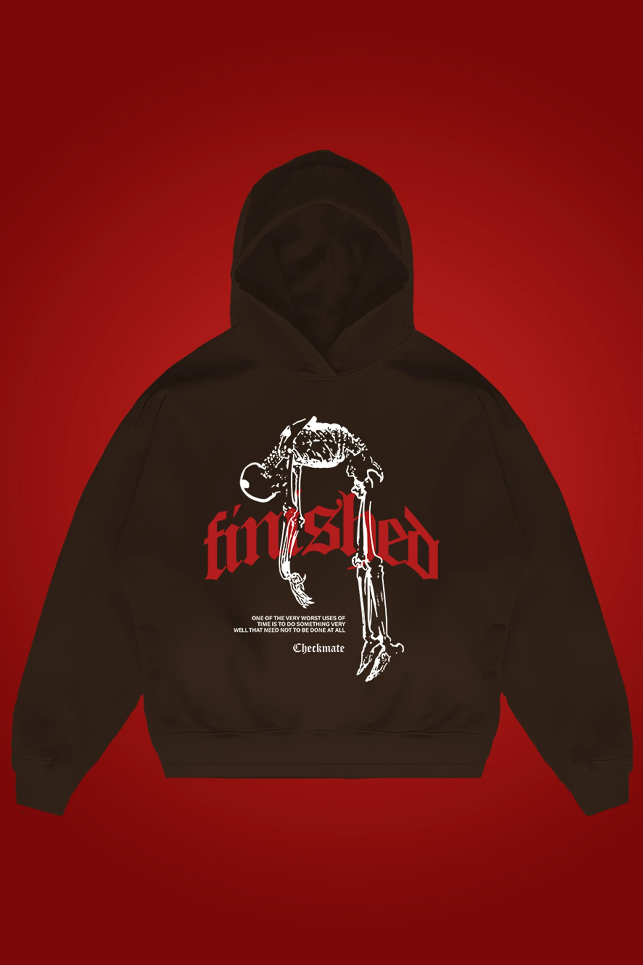 FINISHED OVERSIZED HOODIE