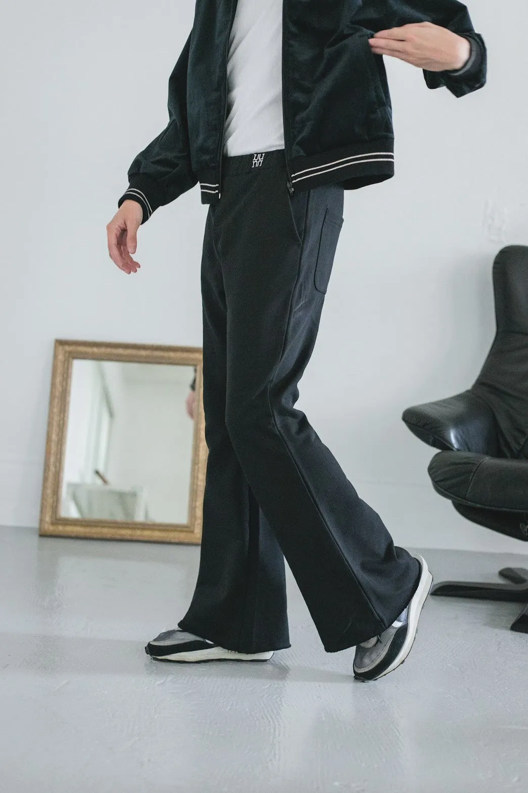 flare sweat pants