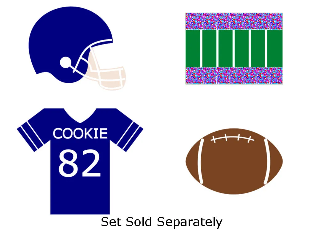 Football Helmet Cookie Cutter