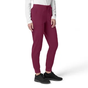 Force Cross-Flex C53110 Cargo Jogger Scrub Pants Wine