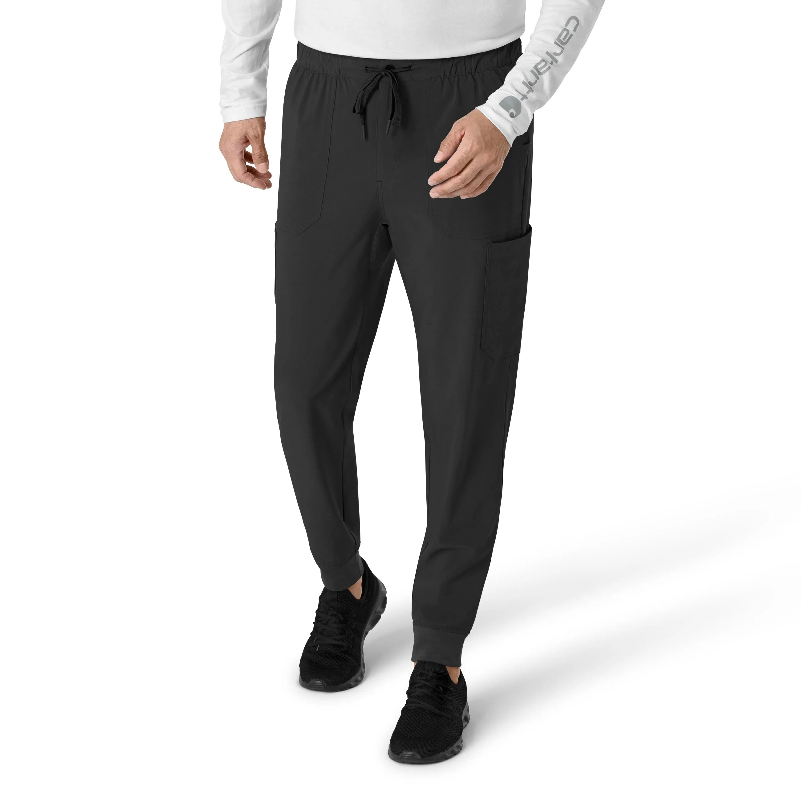 Force Cross-Flex C56310 Men's Jogger Scrub Pants Black