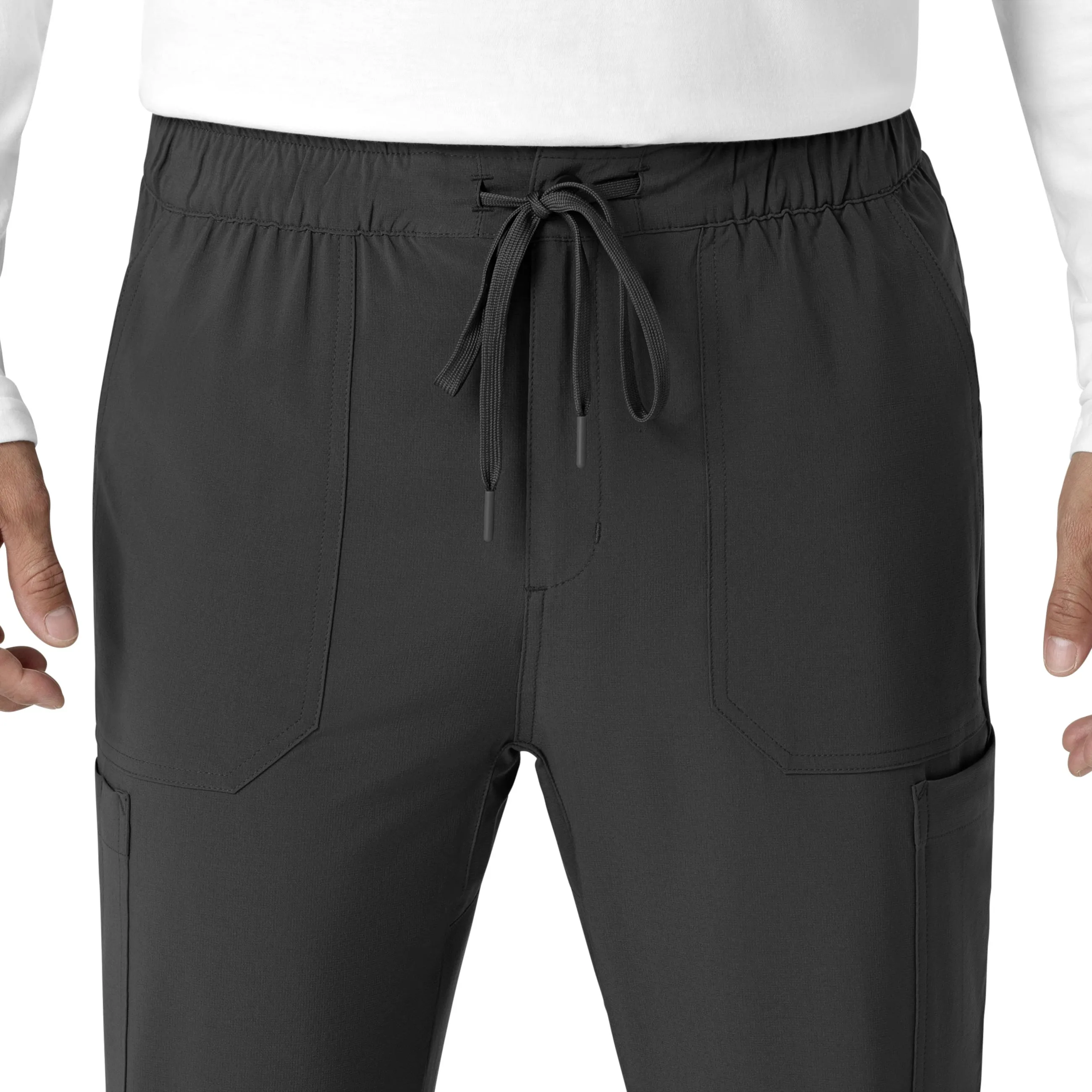 Force Cross-Flex C56310 Men's Jogger Scrub Pants Black