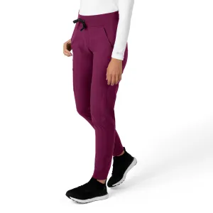 Force Essentials C51113 Jogger Scrub Pants Wine