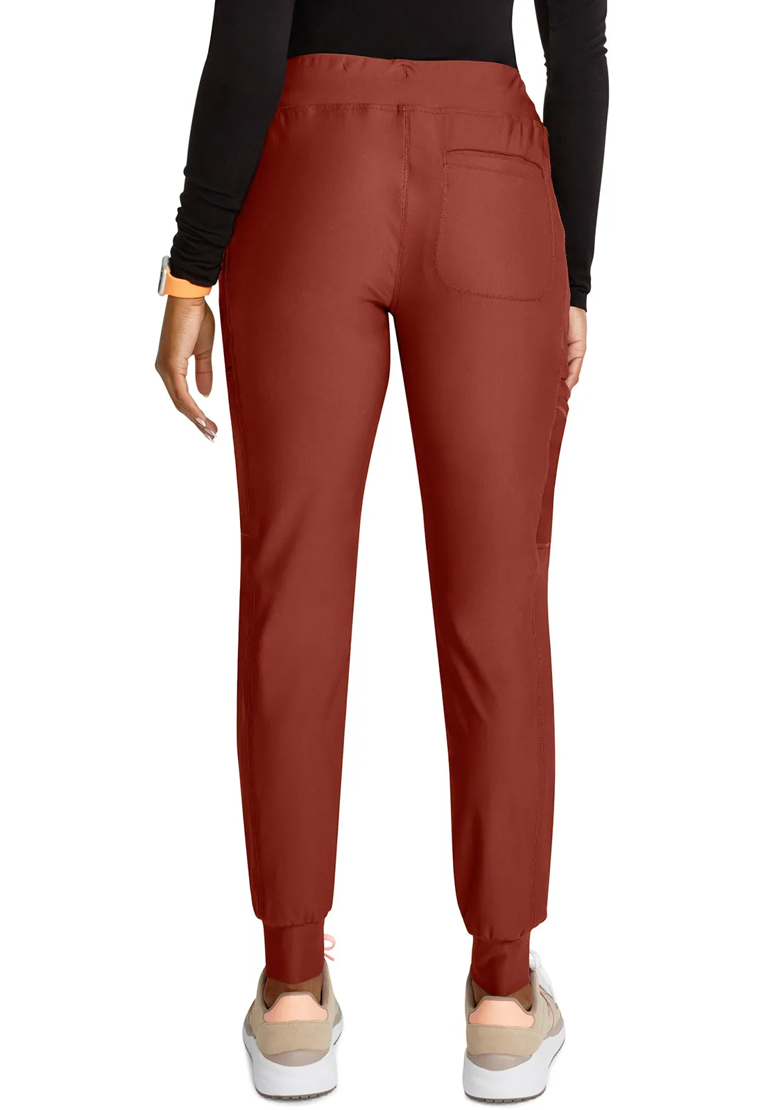 Form CK092 Mid Rise Tapered Leg Drawstring Pants MASALA