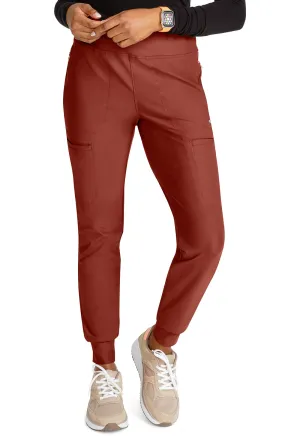 Form CK092 Mid Rise Tapered Leg Drawstring Pants MASALA