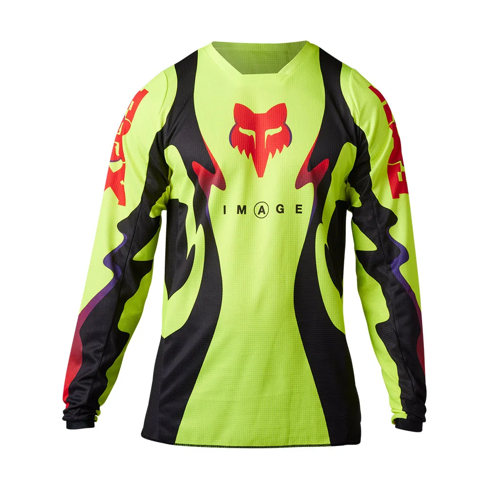 FOX 180 KOZMIK JERSEY [FLO YELLOW]