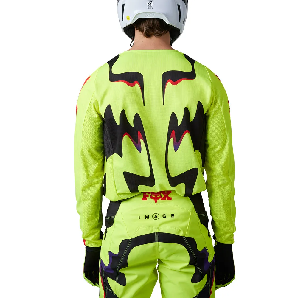 FOX 180 KOZMIK JERSEY [FLO YELLOW]
