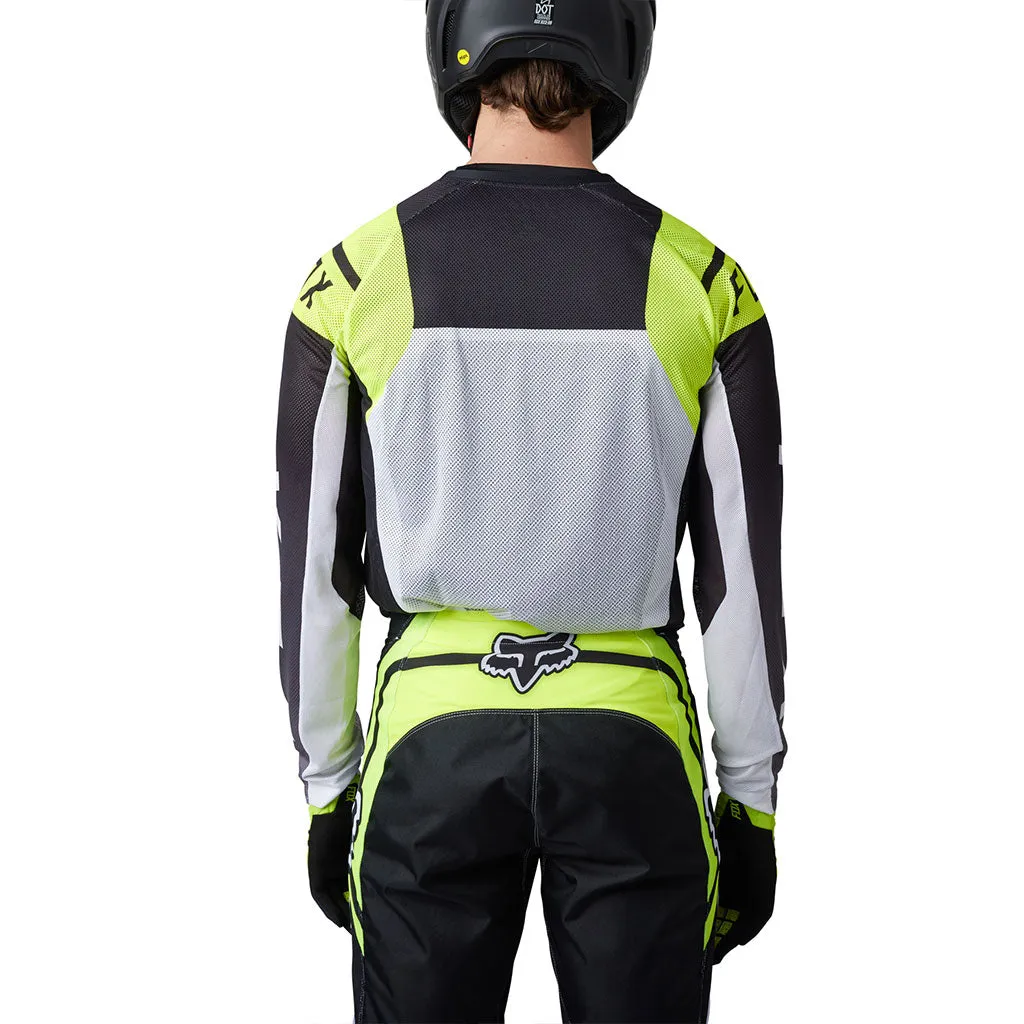 Fox - 2024 Airline Sensory Black/Grey/Yellow Jersey