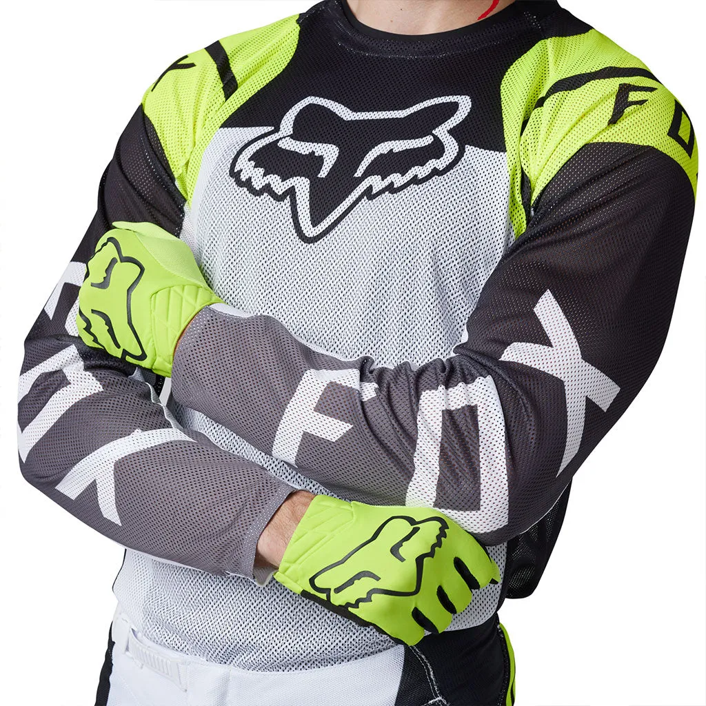 Fox - 2024 Airline Sensory Black/Grey/Yellow Jersey