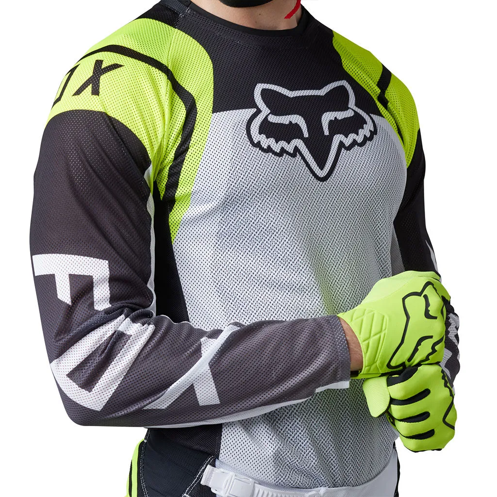 Fox - 2024 Airline Sensory Black/Grey/Yellow Jersey