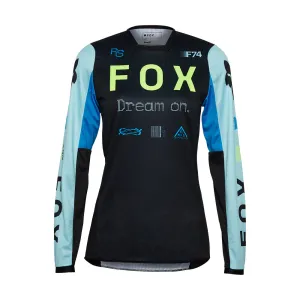 FOX WOMENS 180 RACE SPEC JERSEY [BLACK]