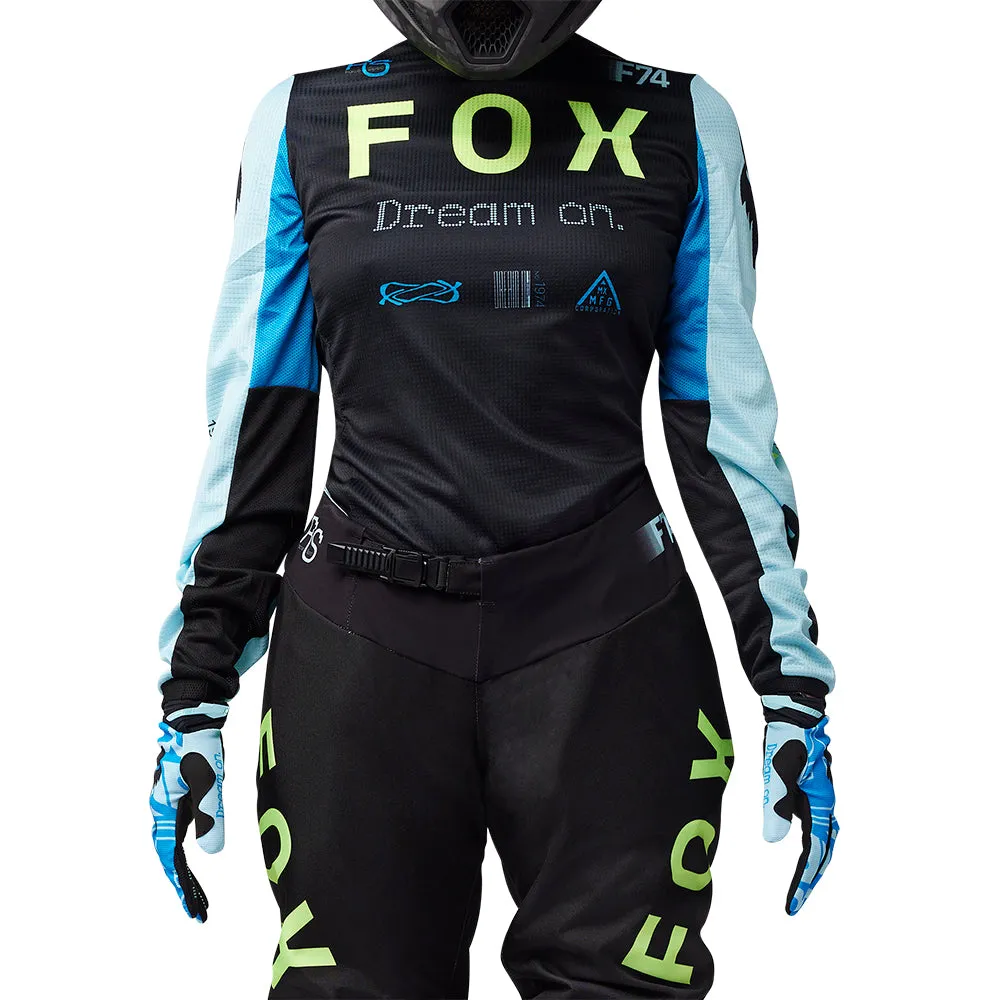 FOX WOMENS 180 RACE SPEC JERSEY [BLACK]