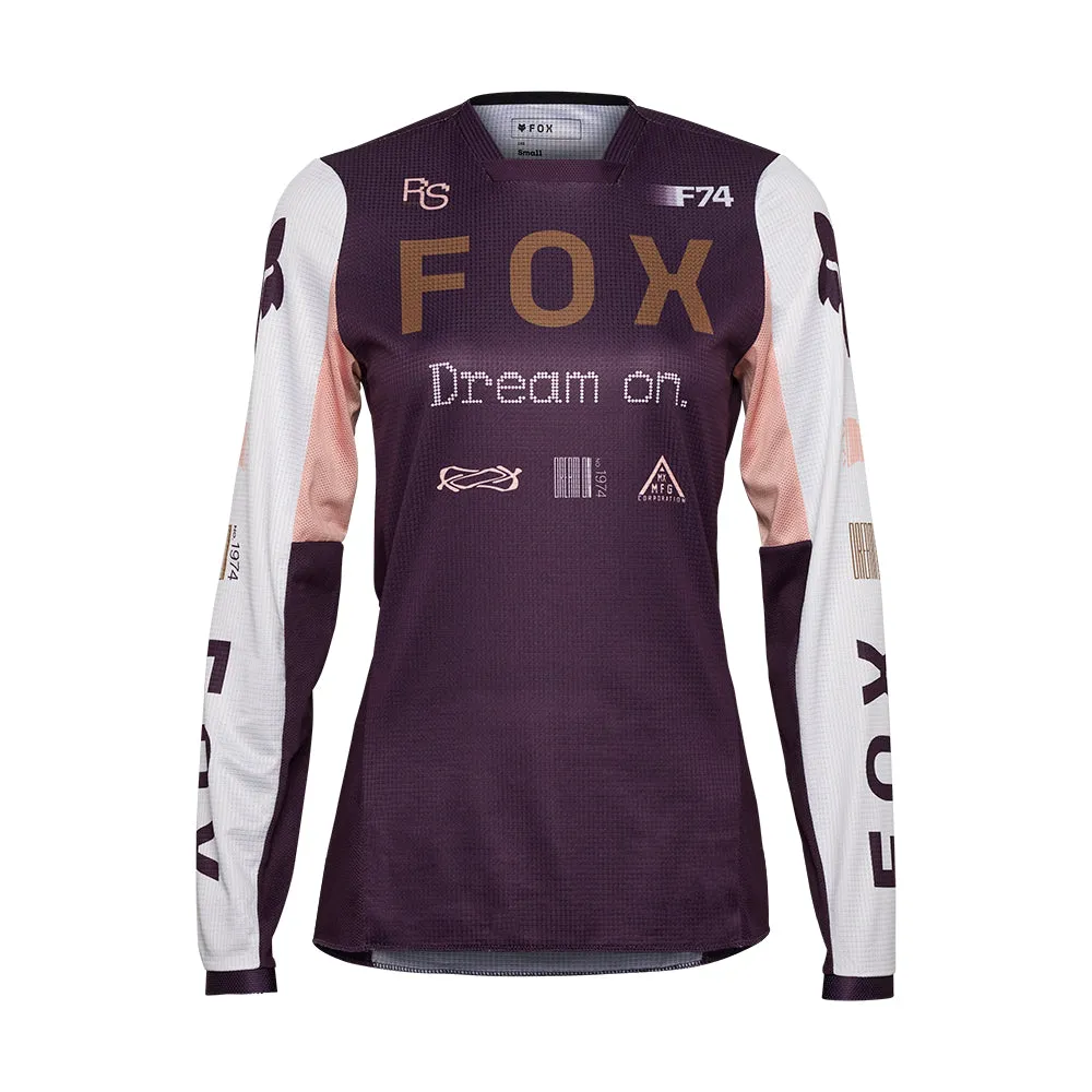 FOX WOMENS 180 RACE SPEC JERSEY [DARK PURPLE]