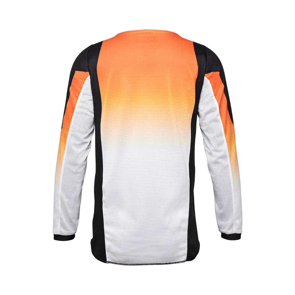 FOX YOUTH 180 LEAN JERSEY [FLO ORANGE]