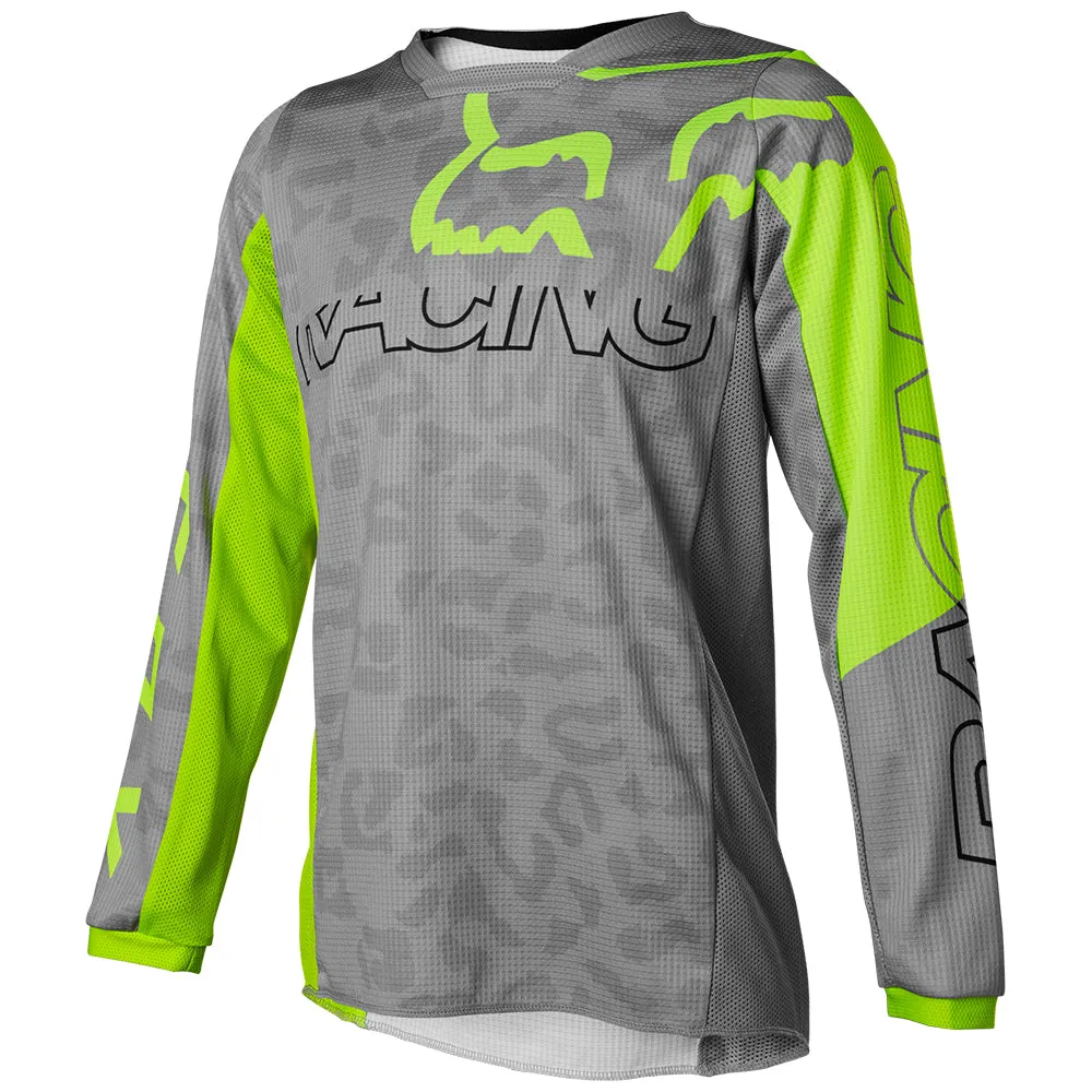 FOX YOUTH GIRLS SKEW 180 JERSEY [STEEL GREY]