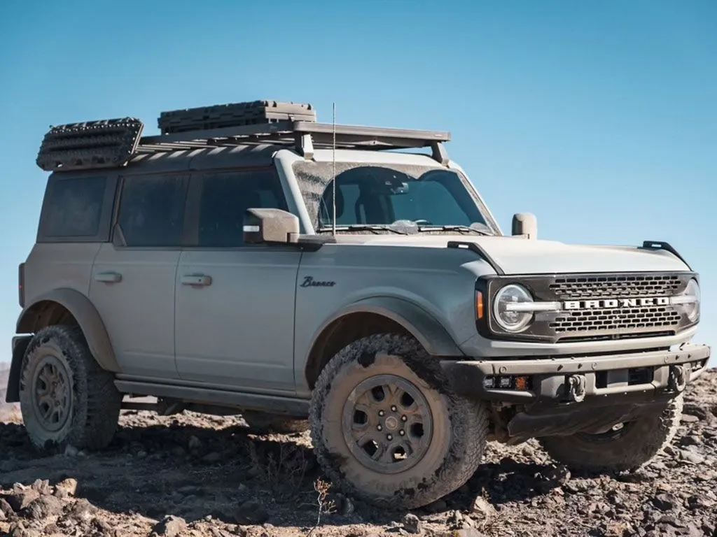 FRONT RUNNER - FORD BRONCO 4 DOOR W/HARD TOP (2021-CURRENT) SLIMLINE II ROOF RACK KIT - KRFB004T