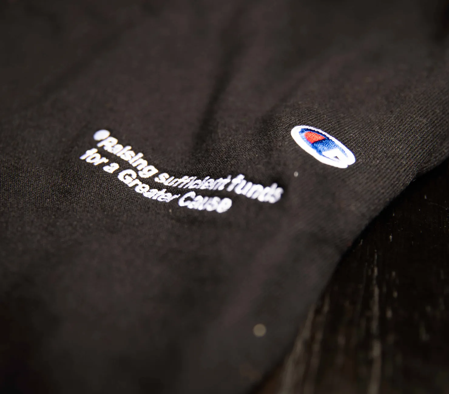 FUNDRAISER LOGO SWEATPANTS (BLACK)