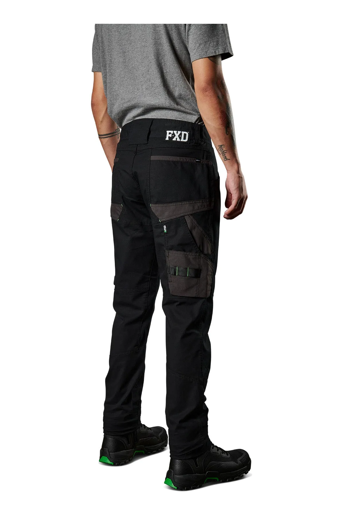 FXD Men's WP-11 Cuff Work Pant - Black